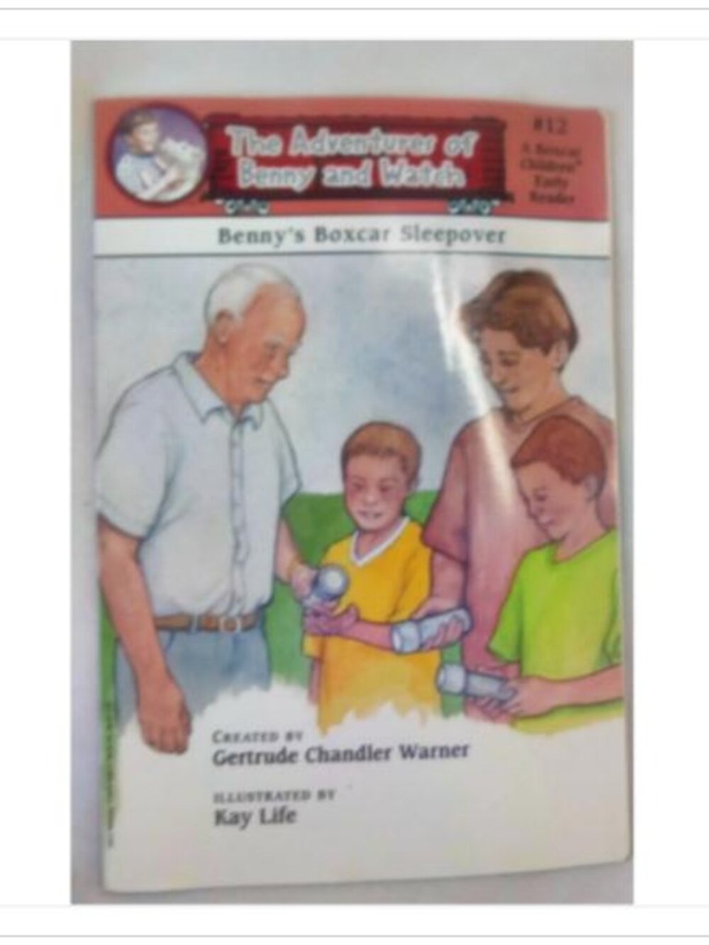 Benny's Boxcar Sleepover The Adventures of Benny and Watch #12 1st 2004 PB
